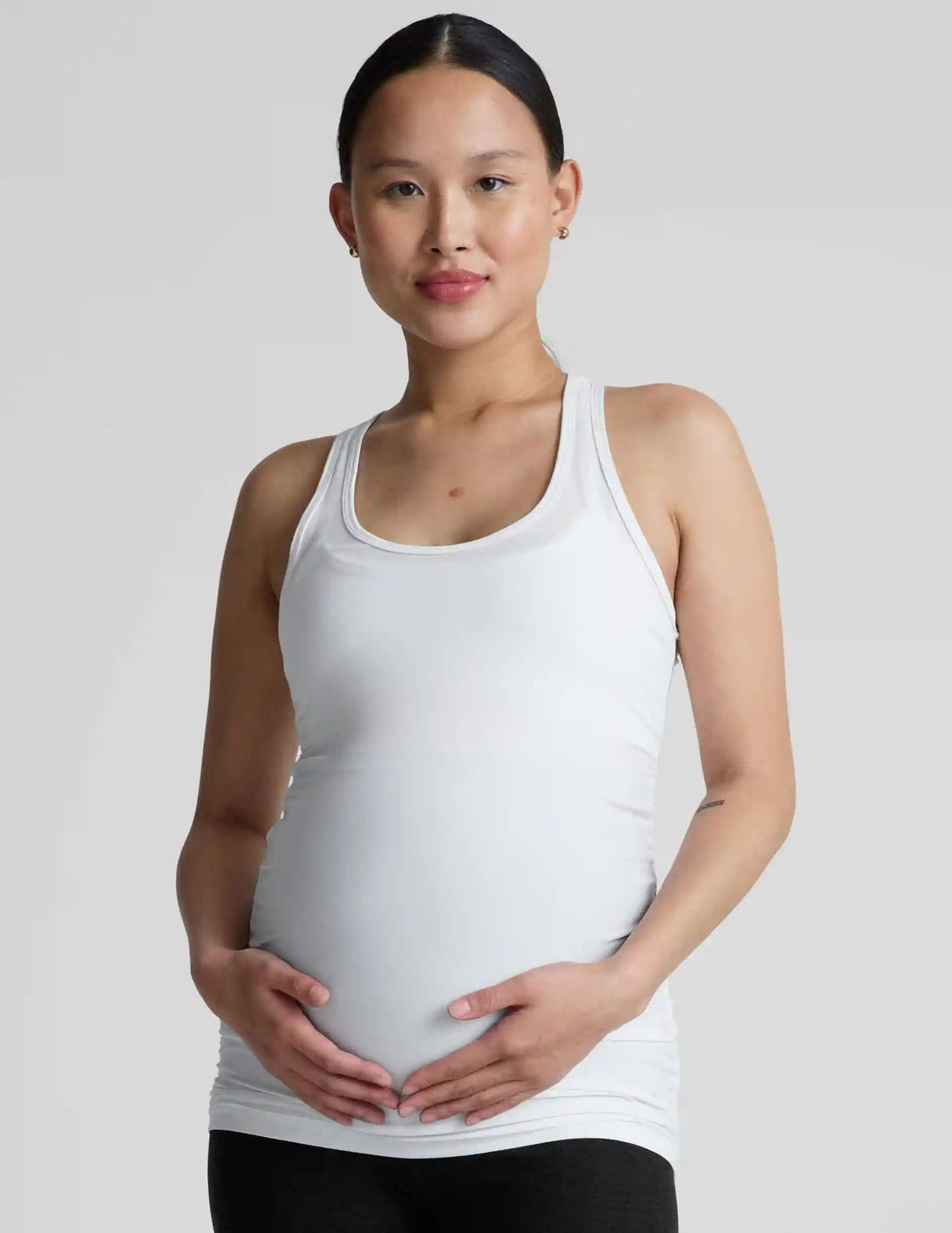 Featherweight Let It Grow Racerback Maternity Tank